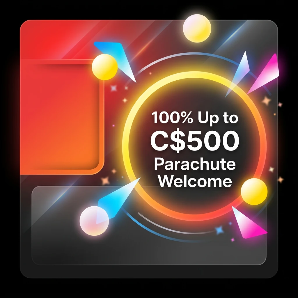 100% Up to C$500 Parachute Welcome