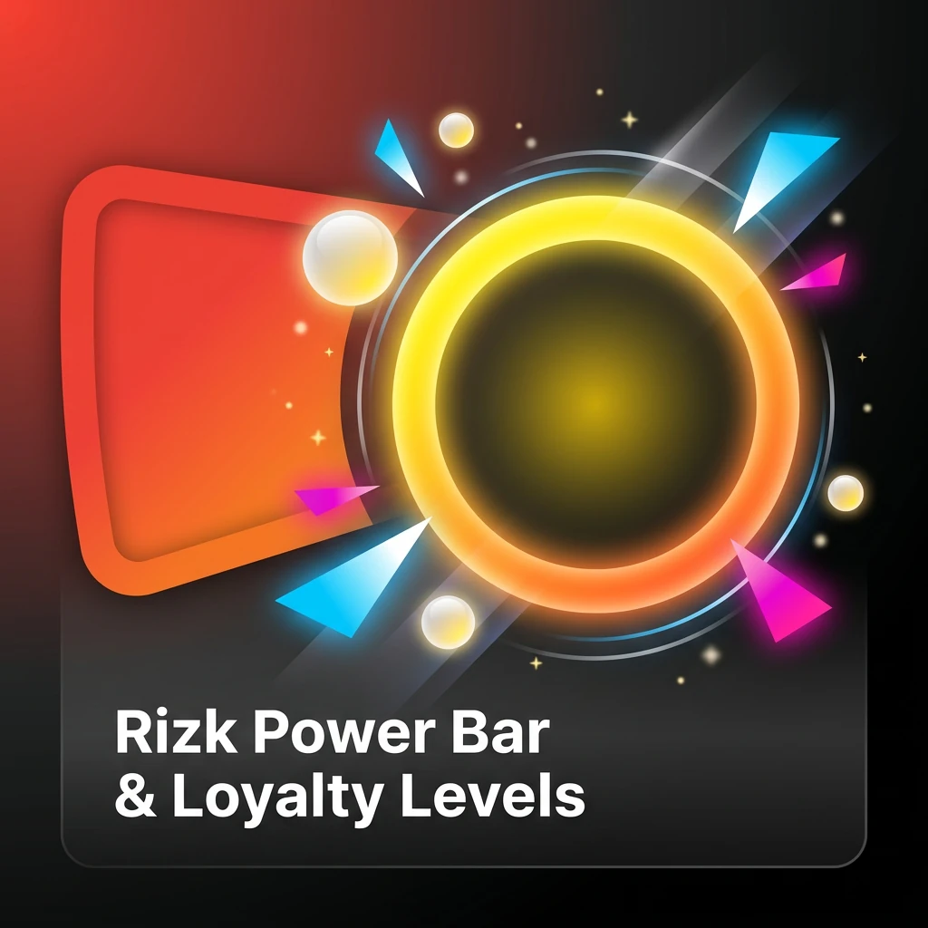 Rizk Power Bar & Loyalty Levels